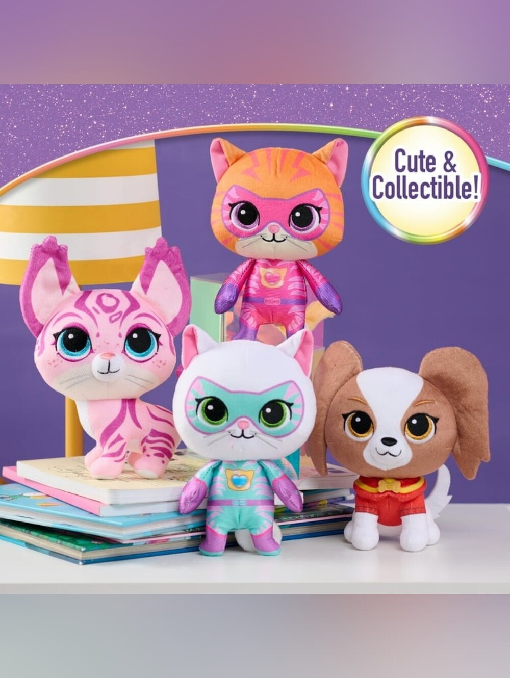 Disney Jr. Superkitties Plush Collector Set